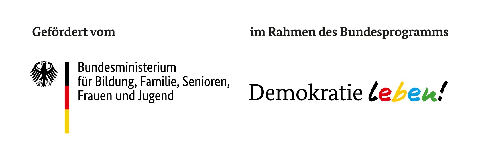 BMBFSFJ und Demokratie Leben